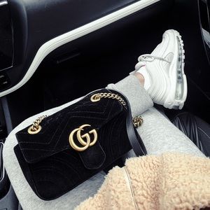 Gucci Mini Velvet Martmont bag